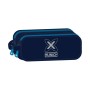 Trousse Fourre-Tout Double Munich Nautic Blue marine 21 x 8 x 6 cm