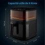 Freidora sin Aceite Medion Negro 1500 W 5 L