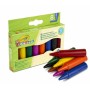 Crayons gras de couleur Crayola Jumbo Plastique 8 Pièces