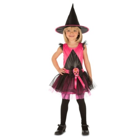 Déguisement pour Enfants My Other Me Fuchsia Sorcière (2 Pièces)
