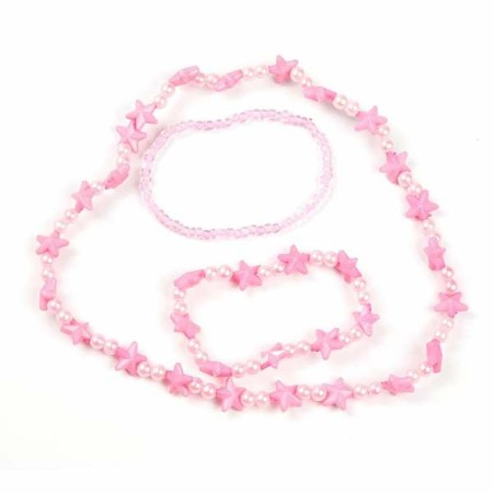 Ensemble Collier et Bracelets Inca  Rose Enfant