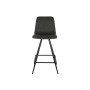 Tabouret DKD Home Decor Noir Gris foncé Métal 41 x 50 x 93 cm