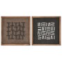 Cadre Home ESPRIT Moderne 40,2 x 4 x 40,2 cm (2 Unités)