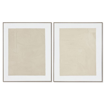 Cadre Home ESPRIT Abstrait Urbaine 82,3 x 4,5 x 102,3 cm (2 Unités)