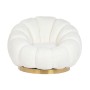 Sillón Home ESPRIT Blanco Metal 98 x 97 x 69 cm