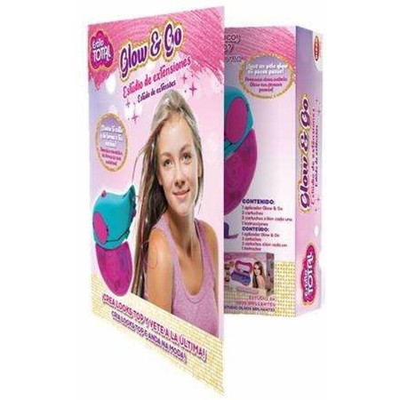 Kit de Coiffeur pour Enfant Bizak Glow & Go 4 Pièces