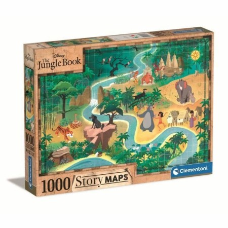 Puzzle Clementoni The jungle book 1000 Piezas