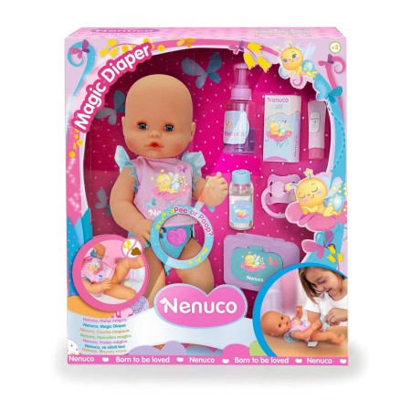 Poupée Bébé Nenuco Magic Diaper