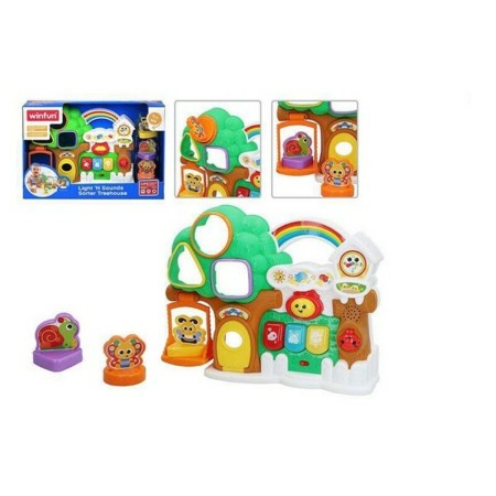 Jouet interactif WinFun Sorter Treehouse Winfun 32 x 24,5 x 7 cm