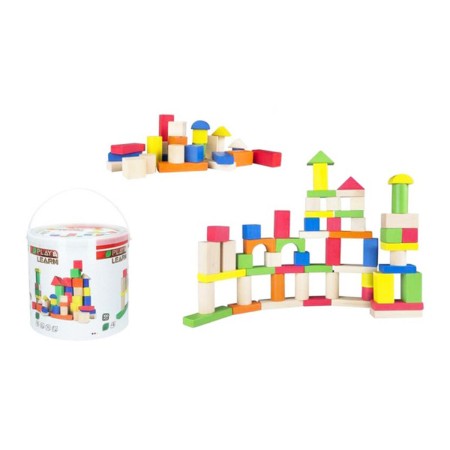 Jeu de construction avec blocs Woomax 100 pcs 100 Pièces