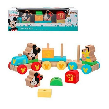 Train Mickey & Minnie Disney 14 pcs 34 cm 34 x 10 x 7,5 cm