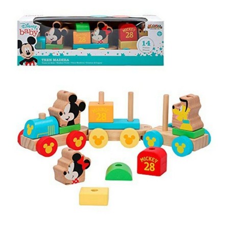 Tren Mickey & Minnie Disney 14 pcs 34 cm 34 x 10 x 7,5 cm