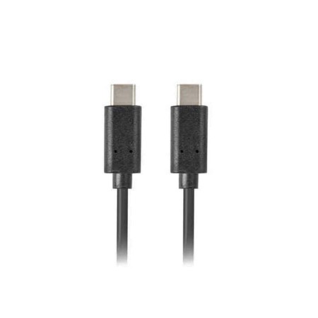 Câble USB-C Lanberg CA-CMCM-10CU-0005-BK Noir 50 cm