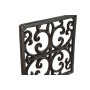 Soporte de Pared para Colgar Macetas Home ESPRIT Marrón oscuro Hierro 18 x 17,5 x 18 cm