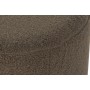 Repose-pied DKD Home Decor Marron Noir Polyester Bois MDF 41 x 41 x 46 cm