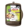 Plaque de Cuisson Antiadhésive Pyrex Asimetria acier galvanisé (35 x 27 cm)