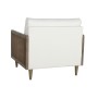 Fauteuil Home ESPRIT Blanc Naturel 93 x 86 x 88 cm