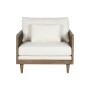 Fauteuil Home ESPRIT Blanc Naturel 93 x 86 x 88 cm