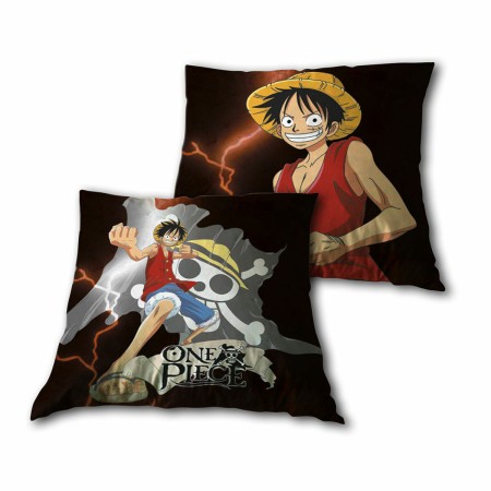 coussin 3D One Piece Noir 30 x 30 cm