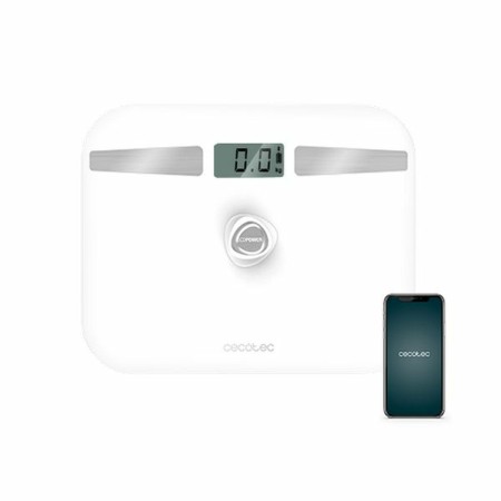 Balance Numérique de Salle de Bain Cecotec SURFACE 10200 Blanc verre Verre trempé 180 kg