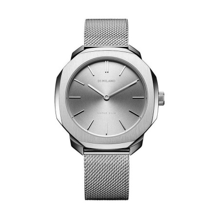 Montre Homme D1 Milano SUPER SLIM Argenté (Ø 36 mm)