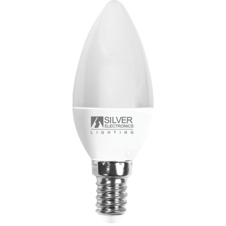 Ampoule LED Bougie Silver Electronics 970714 Blanc 7 W E14 (3000 K)