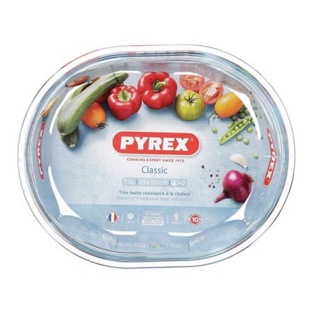 Plat de Four Pyrex Classic Transparent verre 1,5 L