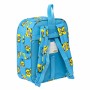 Mochila Infantil Minions Minionstatic Azul 22 x 10 x 27 cm