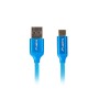 Cable USB A a USB C Lanberg CA-USBO-22CU-0010-BL Quick Charge 3.0 Azul 1 m