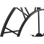Reloj de Pared Home ESPRIT Negro Metal 100 x 3 x 100 cm