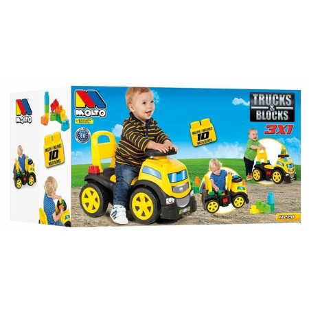 Correpasillos Moltó Trucks and blocks 89 cm