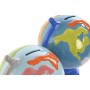 Hucha Home ESPRIT Dolomita Globo Terraqueo 14,5 x 13,5 x 19 cm (2 Unidades)