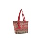 Sac à dos Home ESPRIT Beige Fuchsia 31 x 16 x 66 cm