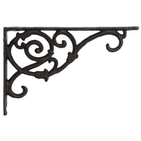 Soporte de Pared Home ESPRIT Hierro 24 x 3,2 x 15 cm