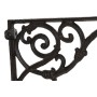 Soporte de Pared Home ESPRIT Hierro 24 x 3,2 x 15 cm