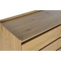 Cómoda Home ESPRIT Natural Roble Madera MDF 120 x 40 x 80 cm