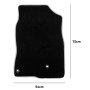 Set de Alfombrillas para Coche OCC Motorsport OCCHN0010RD 5 Piezas