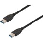 Cable USB Ewent Negro 1 m