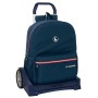 Mochila Escolar con Ruedas El Ganso Classic Azul 32 x 14 x 43 cm