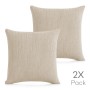 Housse de coussin Eysa MID Blanc 45 x 45 cm