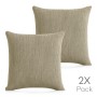 Housse de coussin Eysa MID Beige 45 x 45 cm