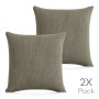 Housse de coussin Eysa MID Taupe 45 x 45 cm