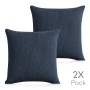 Housse de coussin Eysa MID Bleu 45 x 45 cm