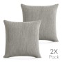 Housse de coussin Eysa MID Gris clair 45 x 45 cm