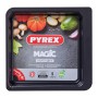 Plaque de Cuisson Antiadhésive Pyrex Magic acier galvanisé (24 x 24 cm)