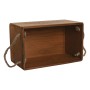 Boîtes de rangement Home ESPRIT Naturel Bois d'épicéa 38 x 24 x 22 cm 4 Pièces