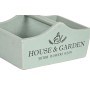 Boîtes de rangement Home ESPRIT The Garden Box Vert Bois d'épicéa 35 x 22 x 18 cm 4 Pièces