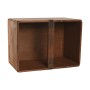 Cajas de almacenamiento Home ESPRIT Marrón Madera de abeto 35 x 25 x 20 cm 3 Piezas