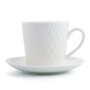 Lot de tasses avec soucoupes Bidasoa Optical (4 pcs) 22 cl