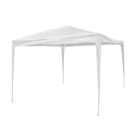 Pérgola Rafia Acero 300 x 300 x 240 cm Blanco